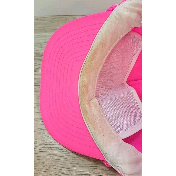 Vintage Nissin Zipper Strap Rope Hat ~ Microsoft Network Computing Hat - Picture 9 of 12